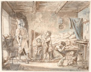The Return to the Motherless by Wilhelm Marstrand