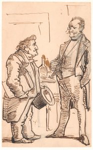 Krog and Simon Levi by Wilhelm Marstrand