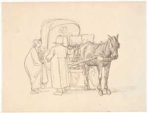 The Coachman Receives Instructions by Wilhelm Marstrand