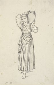 Woman with a Jug on Her Shoulder