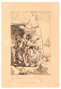 Per Paars Book 1, Song 1. Envy at Aeolus by Wilhelm Marstrand