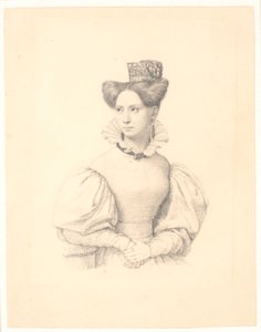 Portrait of Sophie Frederikke Raffenberg by Wilhelm Marstrand