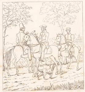 Riders by Wilhelm Marstrand