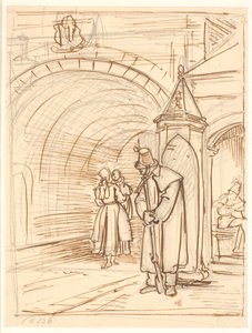 The Sentry at the Castle Gate by Wilhelm Marstrand