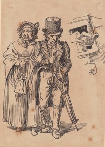 Elderly Couple Walking