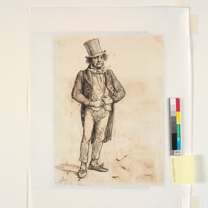 Study of the Sunday-dressed Shoemaker in Another Form by Wilhelm Marstrand