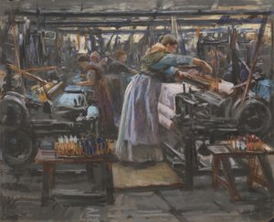 Interior from Hjula Weaving Mill