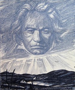 A Tribute to the Genius of Beethoven by Wilhelm Schulz