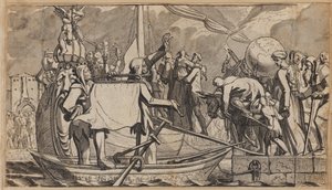 The Embarkation in the Ship of Fools