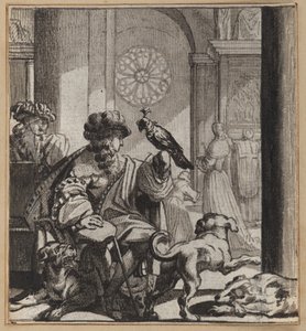 The Fool Going To Church A La Fashion Fool by Wilhelm Stettler