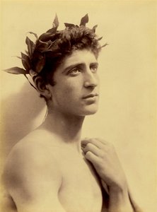 Study of a Boy Wearing a Wreath, Sicily, c.1898