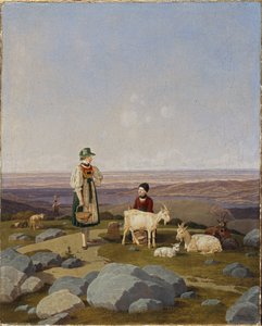 On the Geisalm by Wilhelm von Kobell