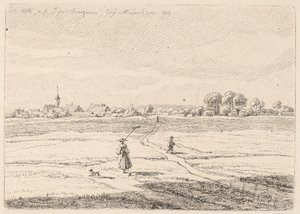 Schwabing by Wilhelm von Kobell