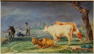 Pasture Landscape from the Bavarian Highlands