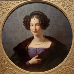 Wilhelmine Luise Princess of Prussia by Friedrich Wilhelm von Schadow