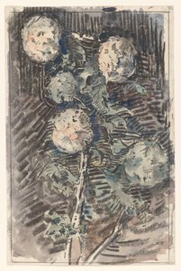 Branch with White Flowers by Wilhelmus Johannes Steenhoff