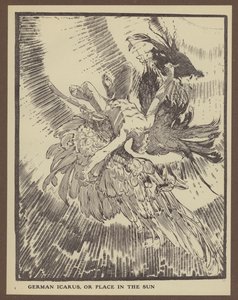 German Icarus, or Place in the Sun by Will Dyson