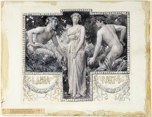 A Nymph, To Whom All Hoofed Satyrs Knelt Head-piece, Part 1