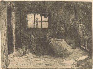Interior of a Barn