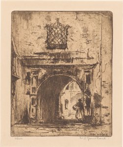 Ulm by Willem Adrianus Grondhout (signed by artist)