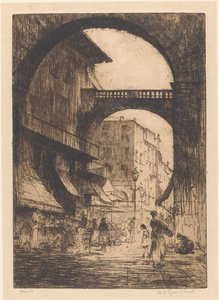Verona by Willem Adrianus Grondhout (signed by artist)