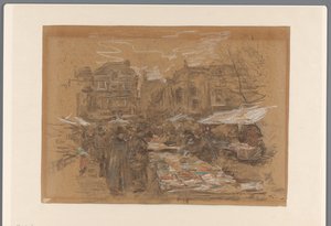 Book Market in The Hague by Willem Bastiaan Tholen