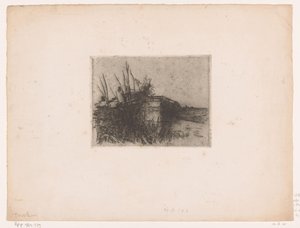 Bridge Over a Ditch, Near Giethoorn by Willem Bastiaan Tholen