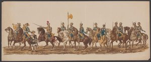 Delft Parade of 1862, First Group (series title) by Willem Bernardus IJzerdraat