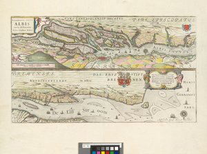 New Delineation of the Famous River Elbe: Dedicated to the Magnificent, Most Ample, and Most Wise Lords, Consuls, and Senators of the Flourishing Republic of Hamburg