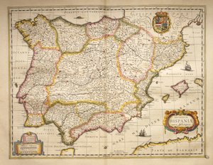 Spain from Theatrum Orbis Terrarum