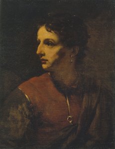 Portrait of a Young Man with an Earring by Willem Drost