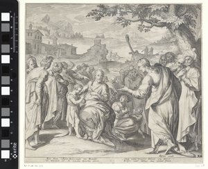 Christ Blessing the Children by Willem Isaacsz. van Swanenburg