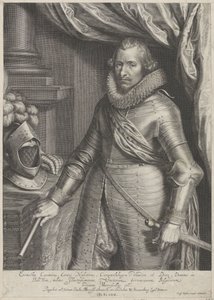 Portrait of Ernst Casimir, Count of Nassau-Dietz by Willem Isaacsz. van Swanenburg