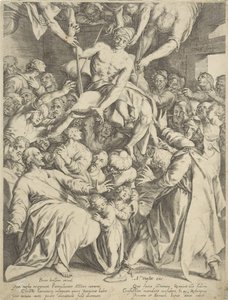 Paralytic Lowered Through the Roof to Christ