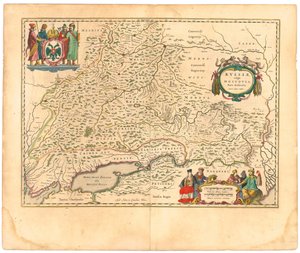 Map of Russia From: Theatrum Orbis Terrarum