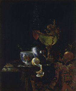 Still Life with Nautilus Cup by Willem Kalf