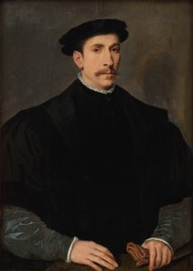 Portrait of a Man by Willem Key