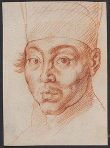 A Man in Korean Costume (the Head) by Willem Panneels