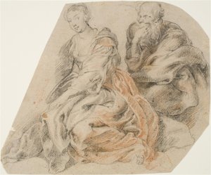 A Young Woman and an Old Man by Willem Panneels