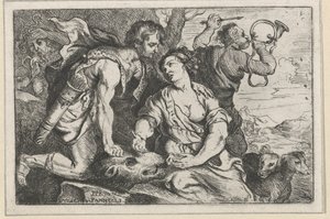 Meleager and Atalanta by Willem Panneels