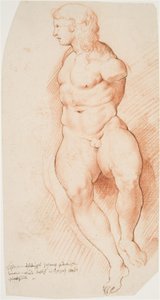 Sitting Man (after an Antique Sculpture) by Willem Panneels