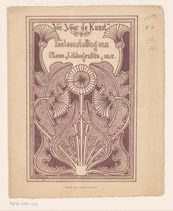 Exhibition Catalogue of the Association for the Arts by Willem Scherjon