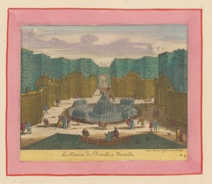 Fountain in the Star Grove in the Gardens of Versailles