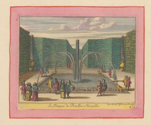 Fountain of Pouillon in the Gardens of Versailles