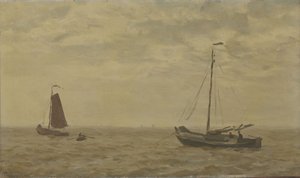 Seascape with Fishing Boats