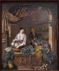 A Vegetable Salesman