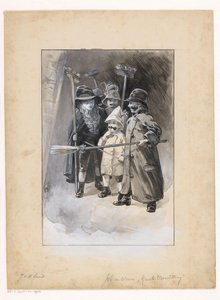 Five Dressed-Up Children