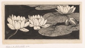 Water Lilies by Ludwig Willem Reymert Wenckebach