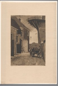 View of the Mill Alley in Wijk bij Duurstede