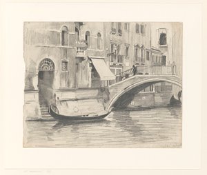 View in Venice by Willem Arnoldus Witsen